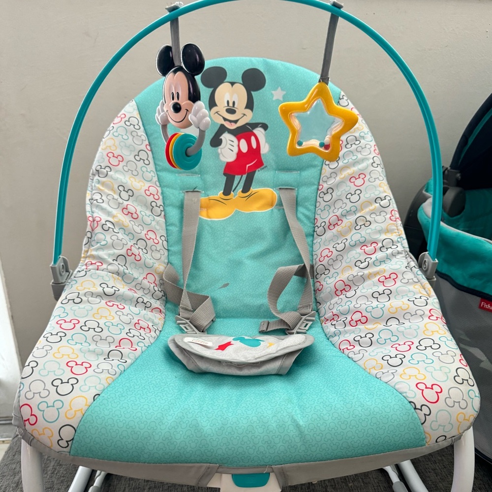 Baby rocker & chair